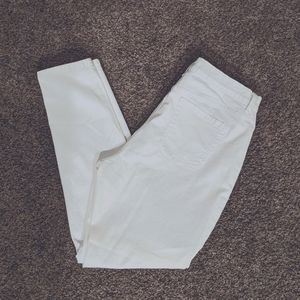 Gloria Vanderbilt White Skinny Jeans
